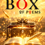 2. Pandoras Box of Poems Cover photo of a book and a treasure box